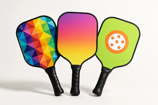 TruFoam pickleball paddles with printing - 111