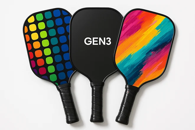 stylish gen3 pickleball paddles printing - 1