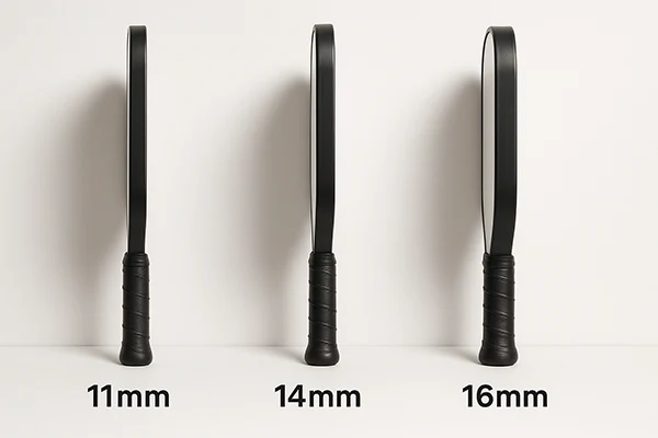 thickness of pickleball paddles - 1