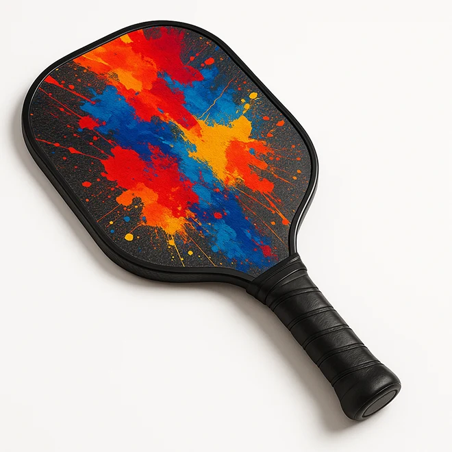 custom 18k pickleball paddles with full printing - 111