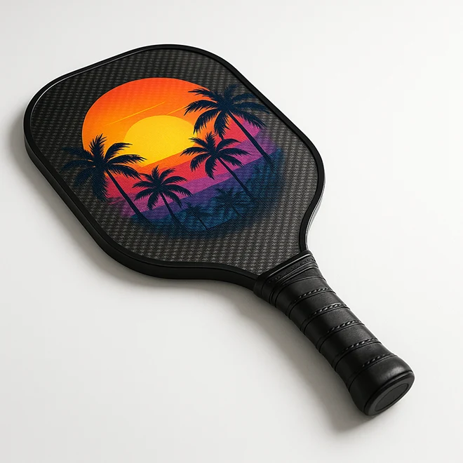 custom t300 pickleball paddle with printing - 123