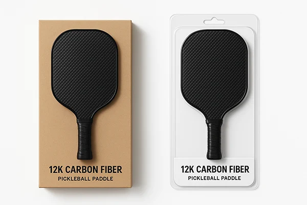 packaging of 12k pickleball paddles - 1