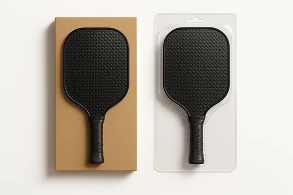packaging of 3k carbon fiber pickleball paddles - 1