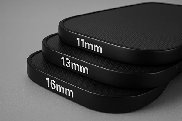 thermoformed pickleball paddles thickness - 111