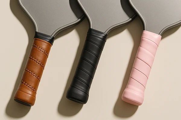 titanium pickleball paddles handle grips - 11