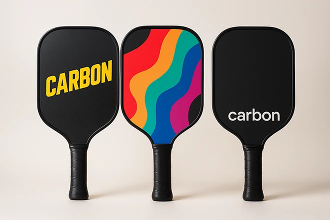 vibrant pickleball paddles with printing - 11