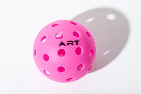color matching injection molded pickleball ball - 1