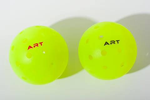 different materials of rotational pickleball ball - 1