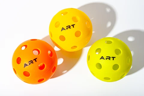 injection molded pickleball balls surface finish - 1