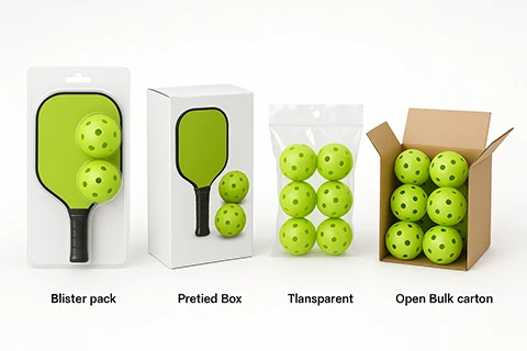 pickleball balls packaging styles - 1