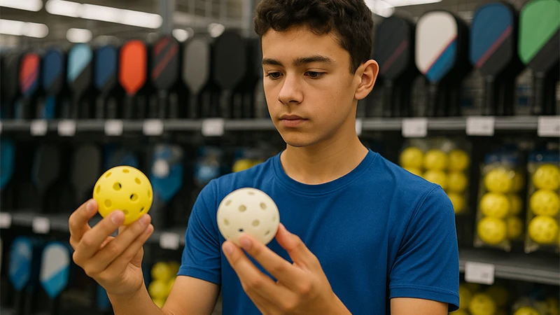 choosing pickleball balls - 111