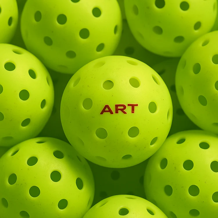 compostable pickleball ball with custom logo – 1 compostable pickleball ball with custom logo - 1