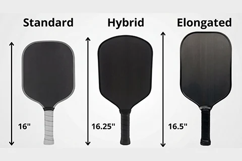 MPP pickleball paddle shapes - 111