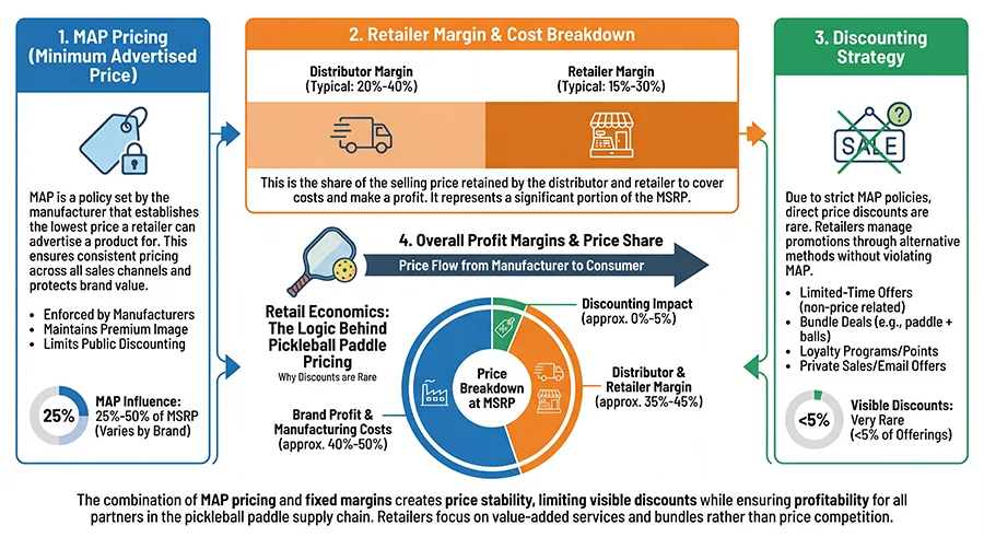 retail economics infographic for pickleball paddles - 1
